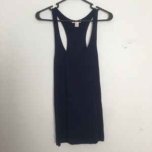 Deep navy blue tank top forever21